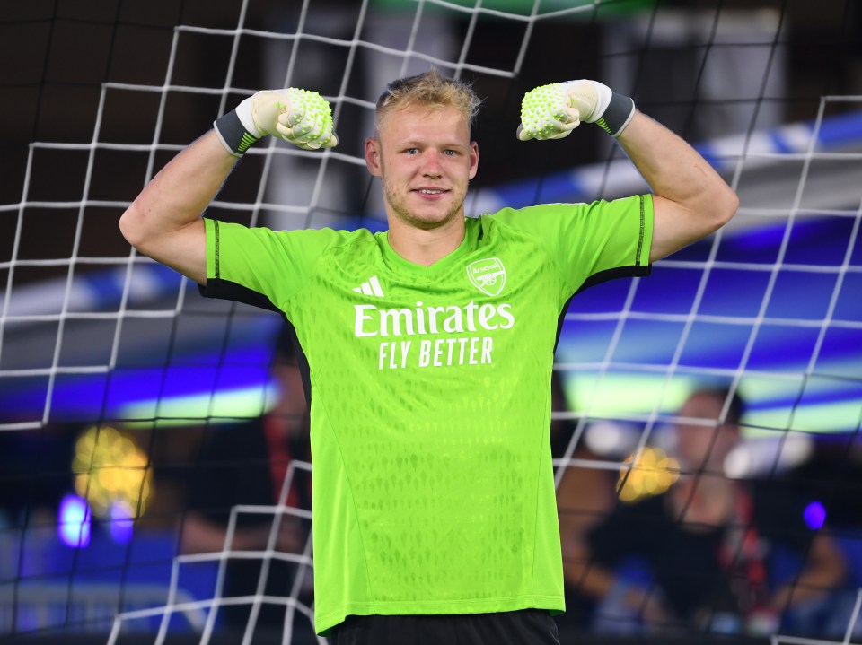 The challenges are fun and players took the light hearted event in the way it should be and Aaron Ramsdale was one of them enjoying himself as Arsenal got ready for the new season
