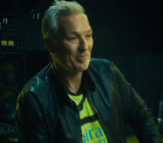 Arsenal fan Martin Kemp also made an appearance