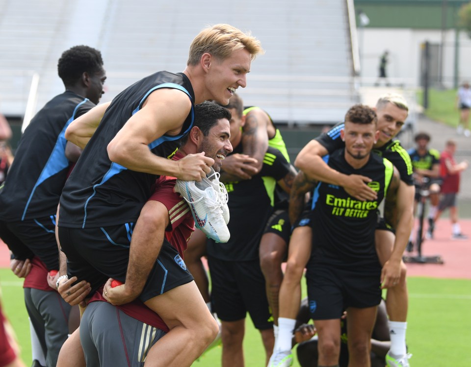 Odegaard has been full of praise for boss Arteta, who named him as club captain last year