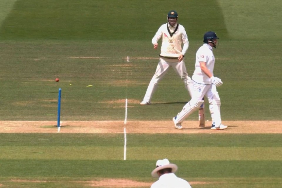 Bairstow was controversially stumped