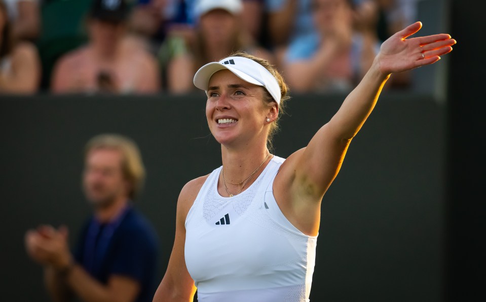 Svitolina's win was overshadowed by the handshake saga