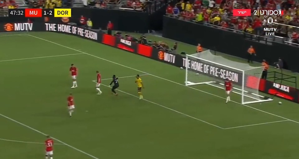 Onana was furious with Maguire after a misplaced pass