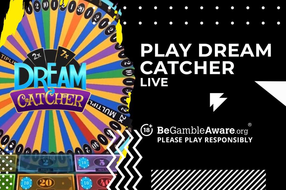 Play Dream Catcher Live. 18+ BeGambleAware.org Please play responsibly.