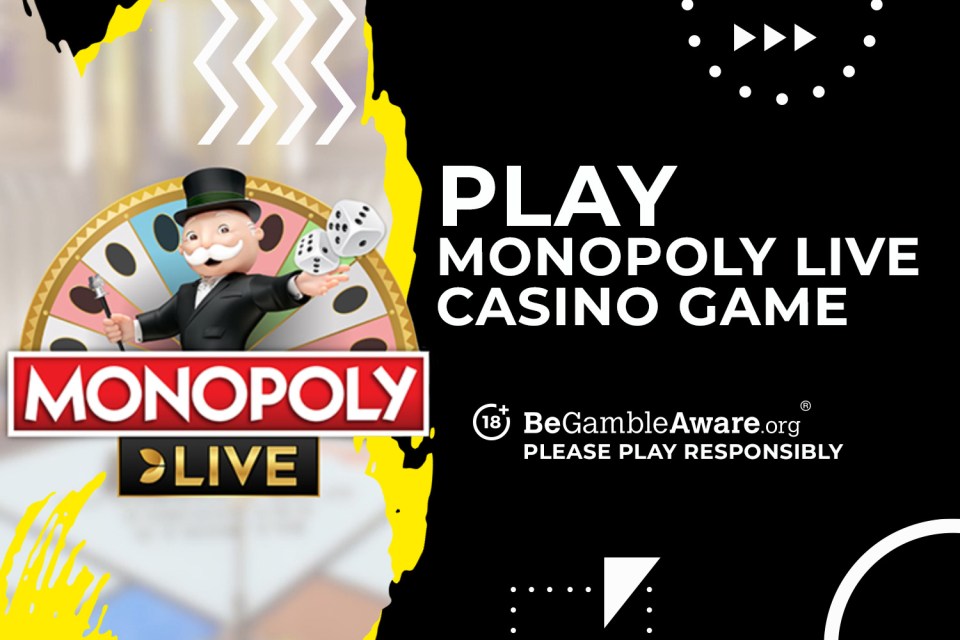 Play Monopoly Live casino game. 18+ BeGambleAware.org Please play responsibly.
