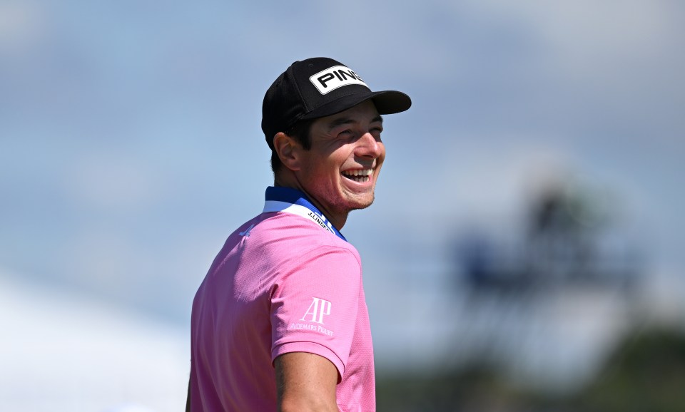 Hovland was superb at the BMW Championship last weekend