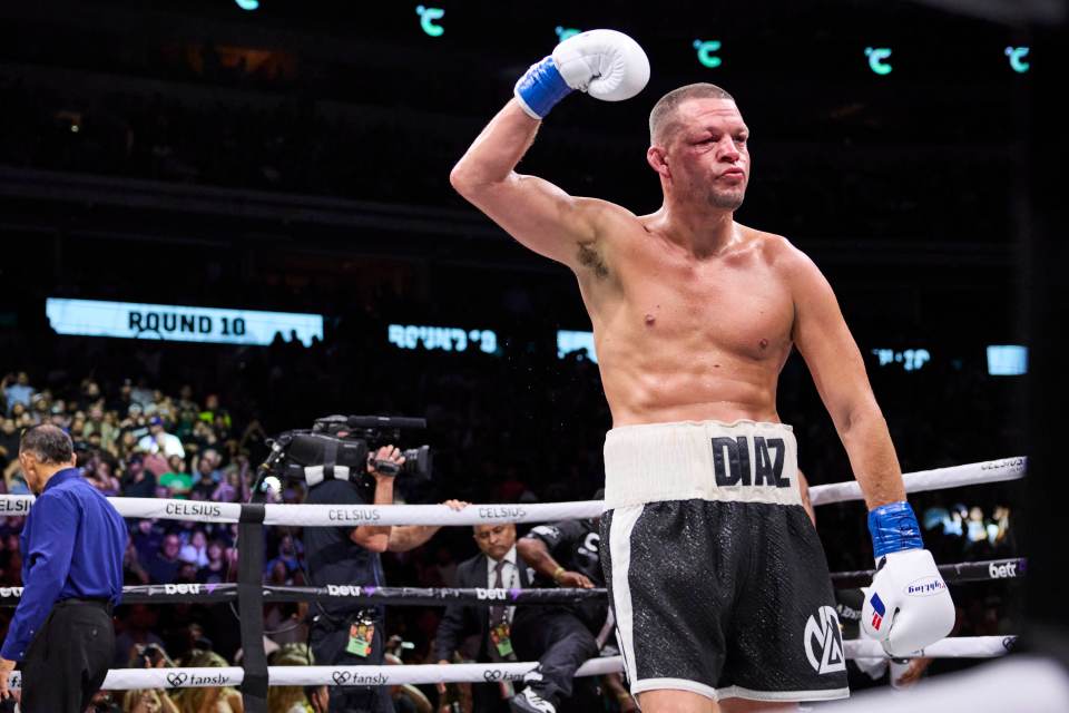 Diaz recently suffered a decision defeat in his boxing debut