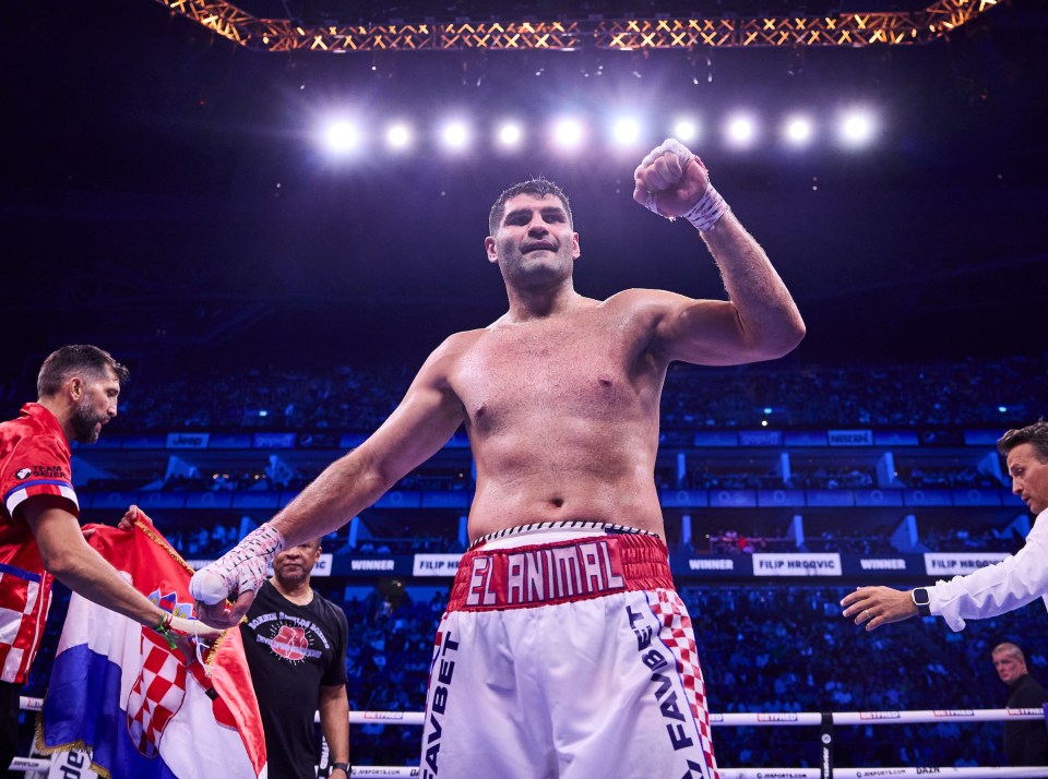Filip Hrgovic is Usyk's IBF mandatory challenger