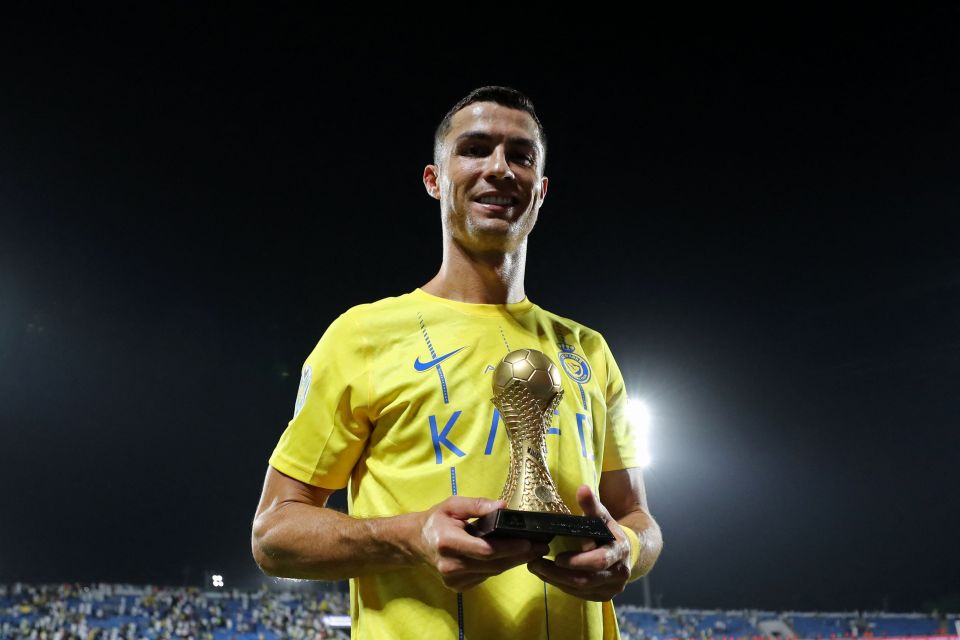 Ronaldo seems to be enjoying life in Saudi Arabia