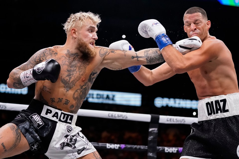 Paul went ten rounds with the faded MMA star in the summer