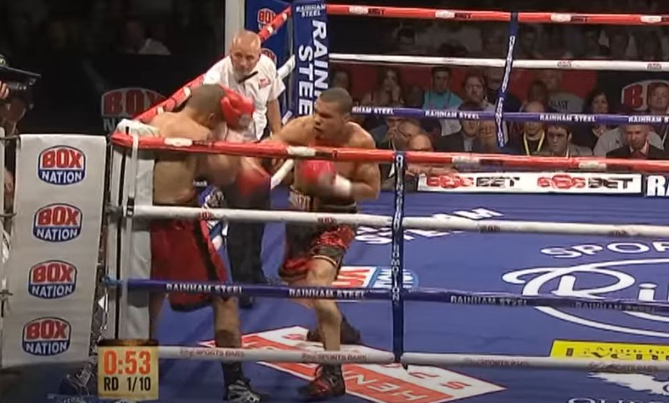 'Next Gen' unleashed a brutal 16-punch combination which dropped his opponent