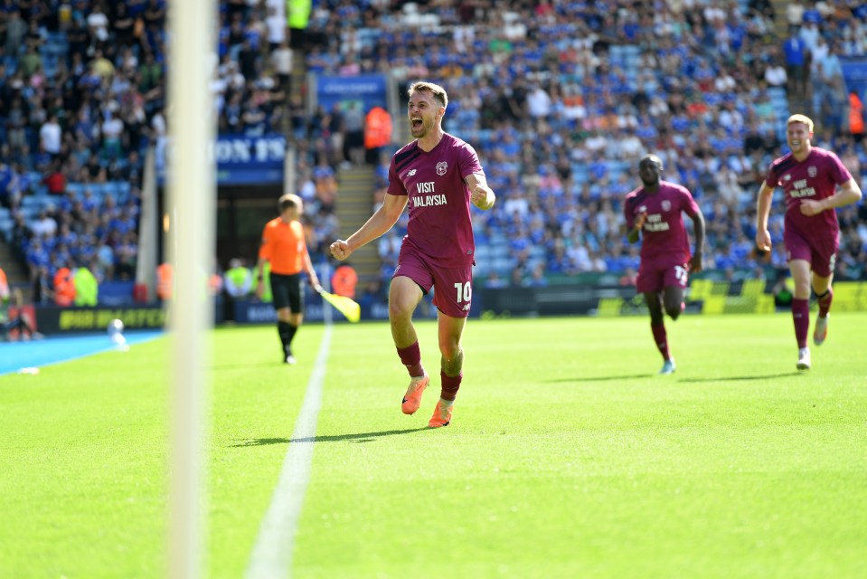 Ramsey was unsurprisingly delighted with his goal