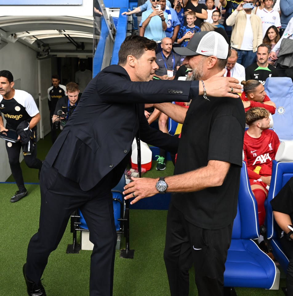 Klopp and Pochettino have both got injury problems