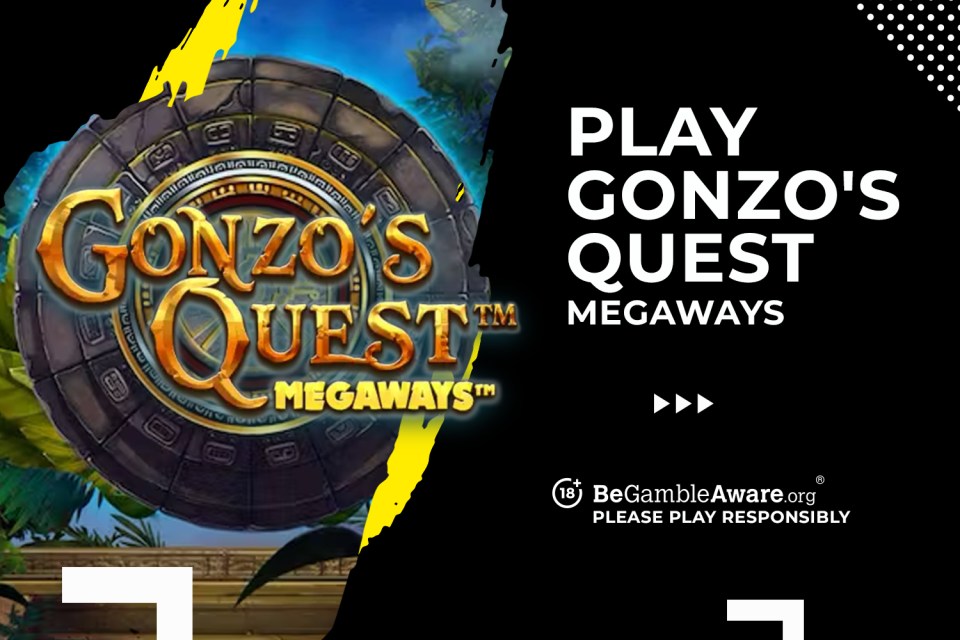 Play Gonzo's Quest Megaways. 18+ BeGambleAware.org - Please play responsibly.