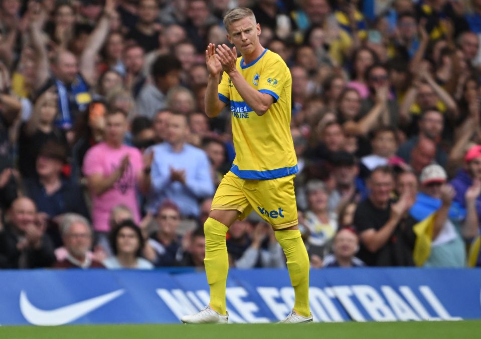 Arsenal fans will be hoping Zinchenko is available for Sunday