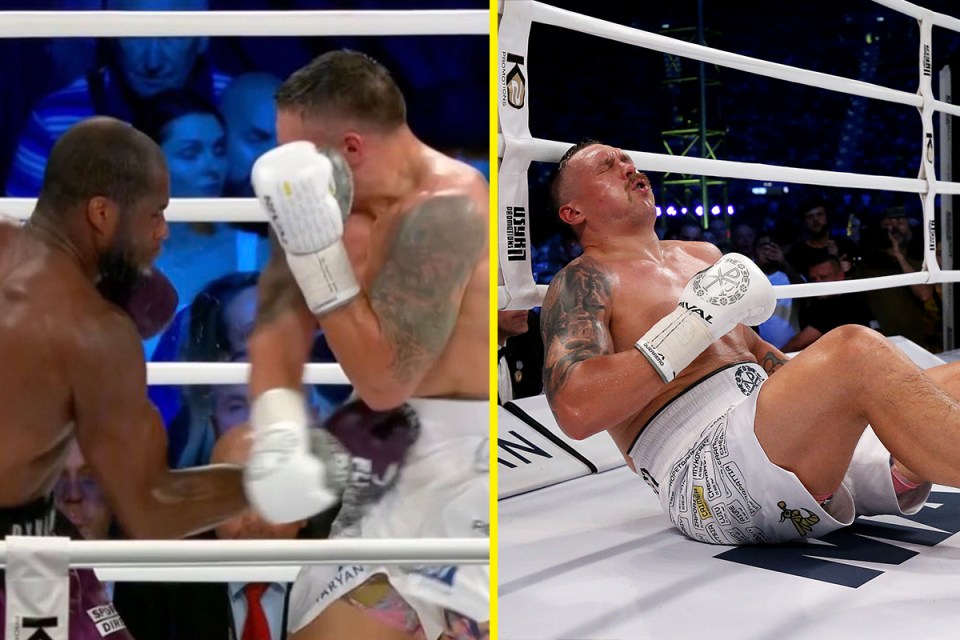 The build-up has centred around Dubois' controversial 'low blow' when he first met Usyk