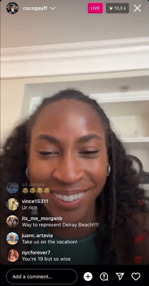 She took to Instagram live in the days after to speak to her fans