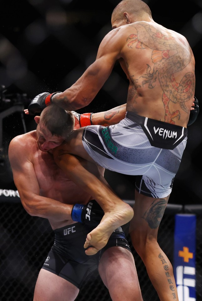 Pereira's remarkable title run started by knocking out Michailidis