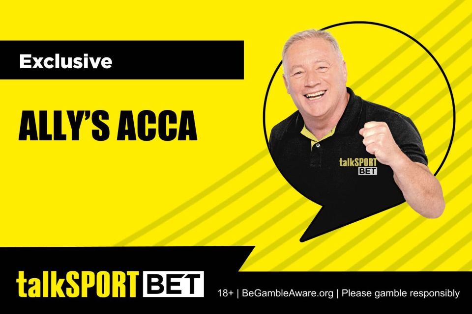 Ally McCoist has chosen his acca for the week's football on talkSPORT BET!