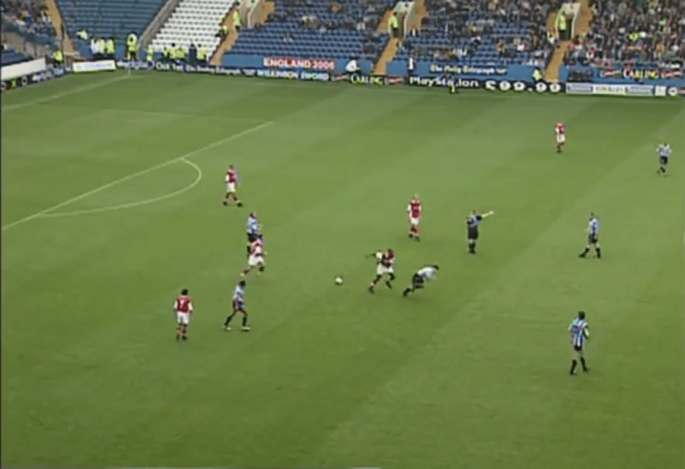 Wim Jonk's tackle on Vieira sparked chaos between Sheffield Wednesday and Arsenal