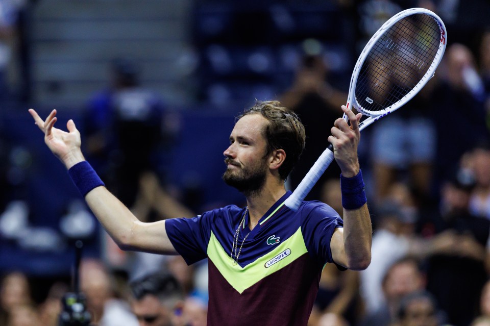 Medvedev will play Djokovic in Sunday's final