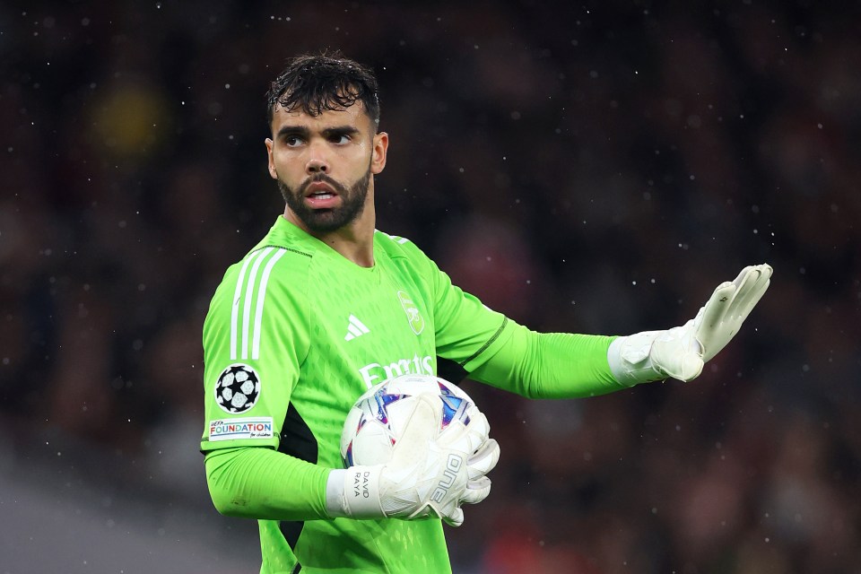 Raya started in goal as the Gunners strolled to a 4-0 victory over PSV