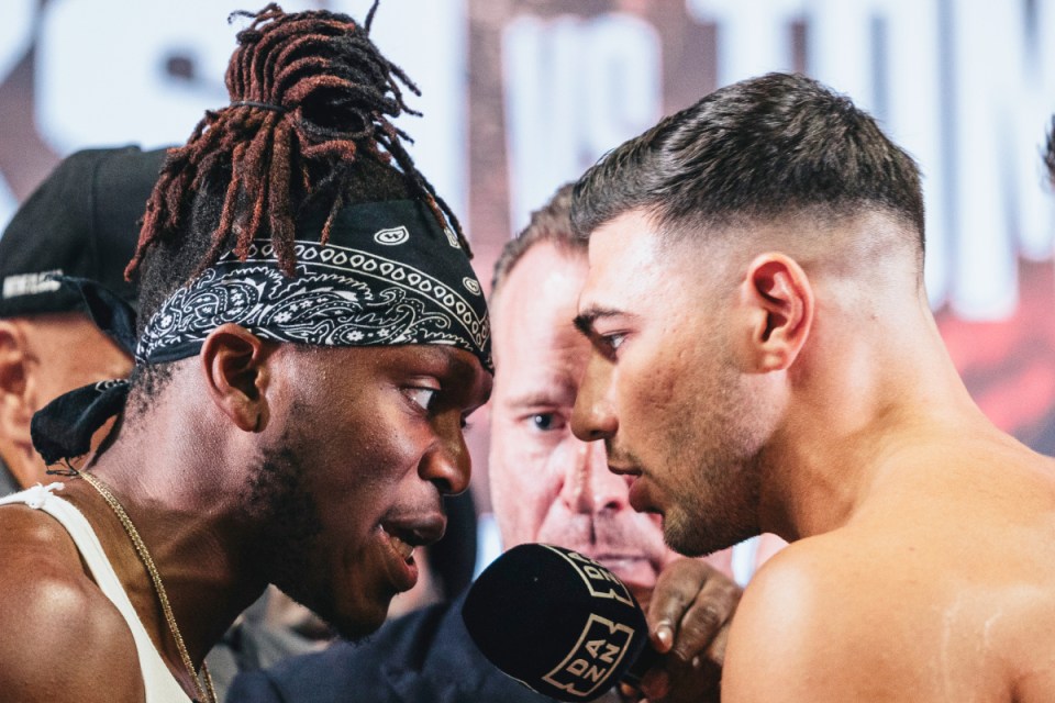 KSI vs Fury is set for Saturday night