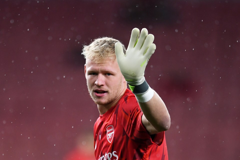 Ramsdale has been dropped for the last two Premier League matches
