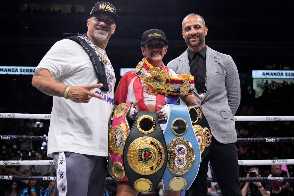 Serrano is the featherweight queen