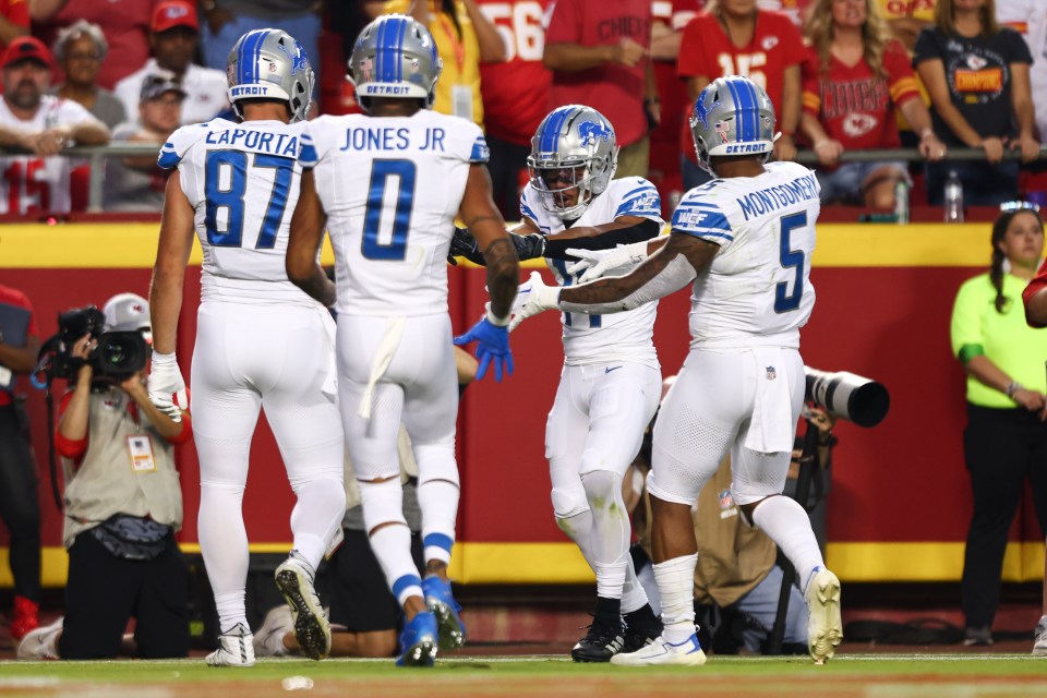 The Lions went to Kansas City and beat the Super Bowl champions