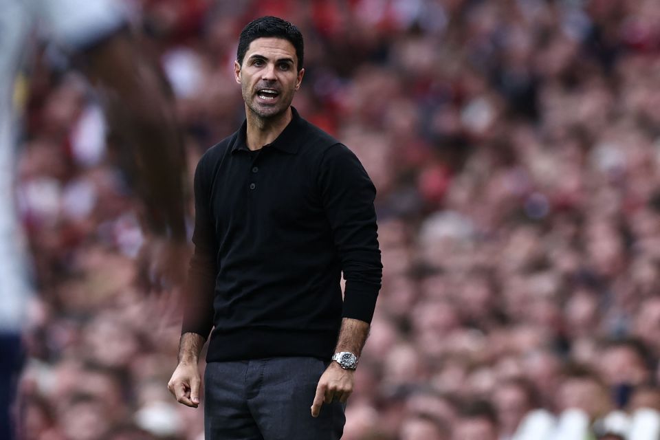 Arteta has confirmed that the winger is struggling with his fitness