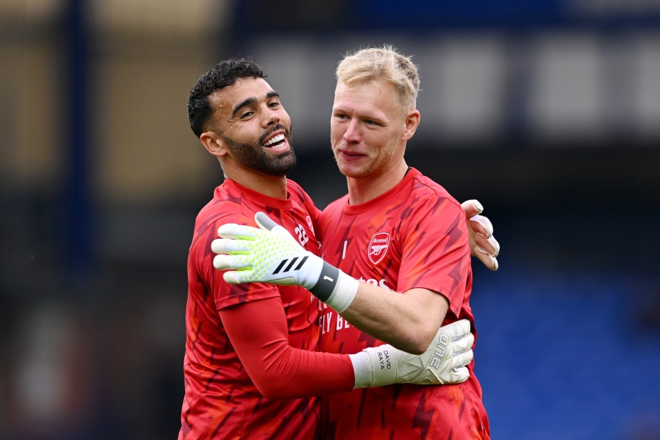 Ramsdale appears to have lost his place to Raya in the Arsenal goal
