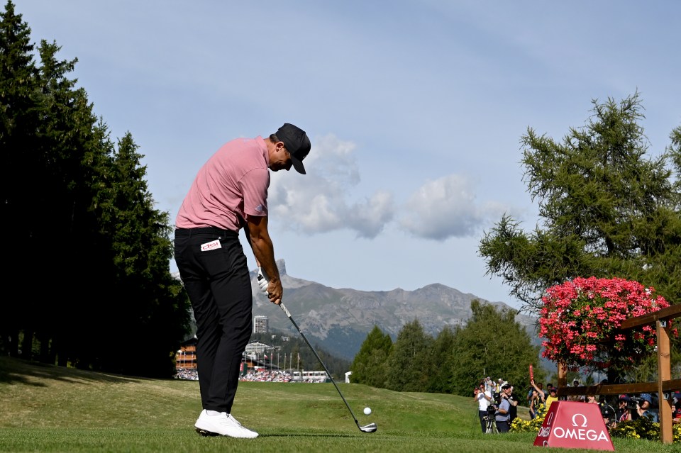 Aberg is unstoppable with his mammoth drive