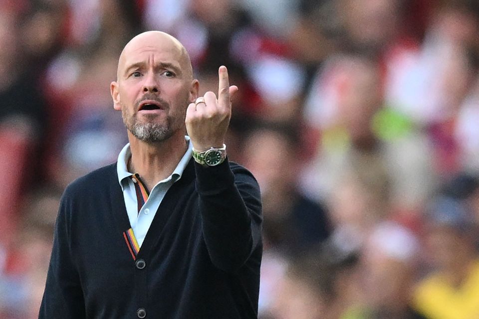 Ten Hag suggested Sancho hasn't been working hard enough
