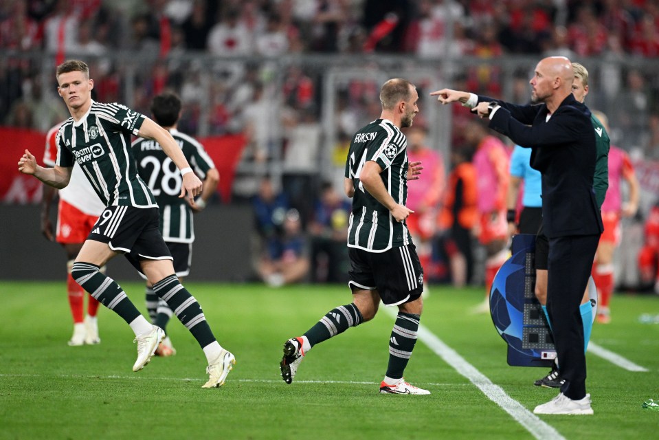 McTominay failed to impress after coming on midway through the second half