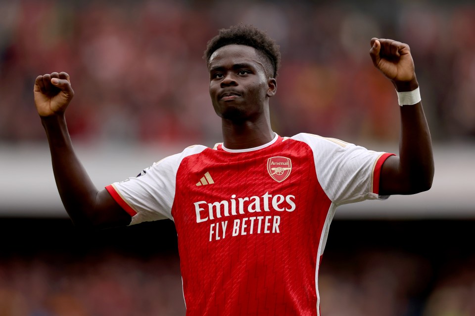 Not the result Arsenal wanted but it was a fine individual performance from Saka