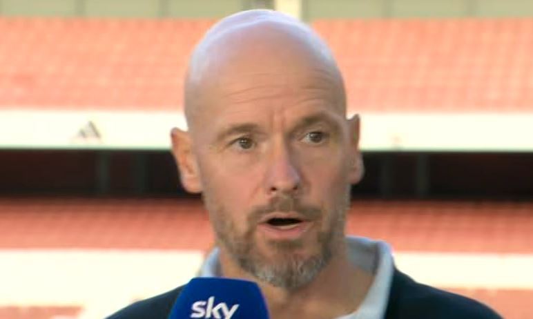 Ten Hag disagreed with the call