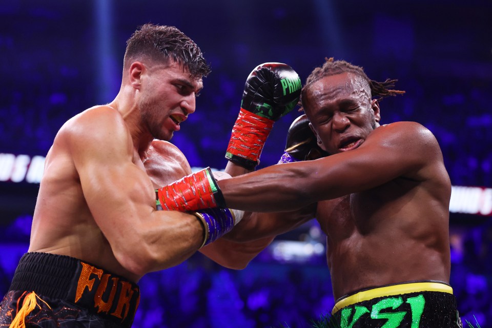 Fury beat KSI on points in a less-than impressive affair
