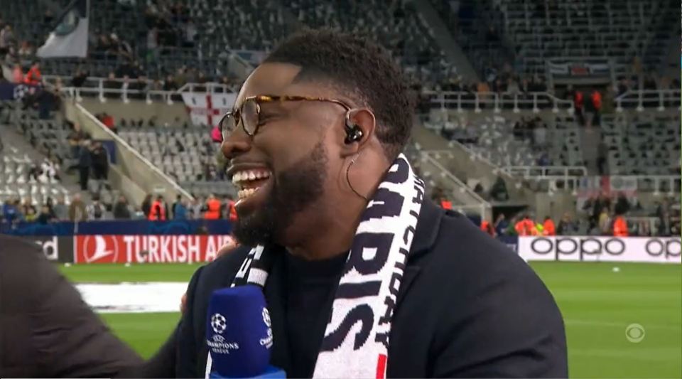 He left Richards in stitches after telling him he was the reason why he left