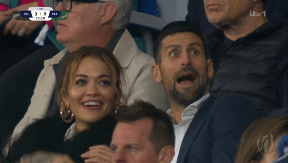 The stars were out enjoying themselves