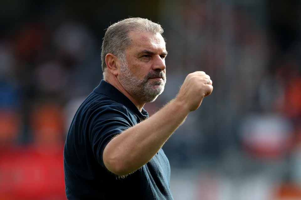 Tottenham boss Postecoglou has enjoyed a stunning start to life in England