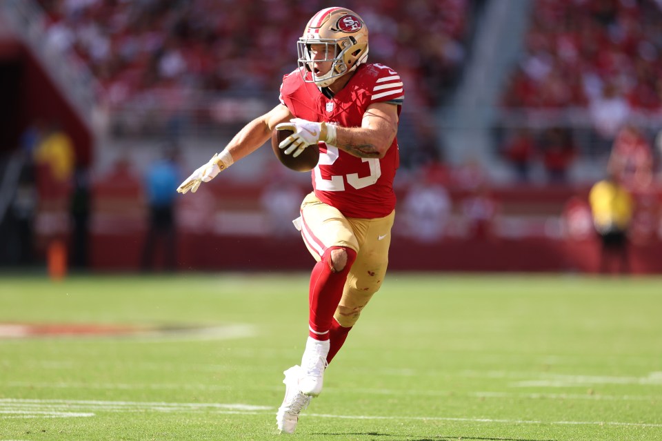 McCaffrey has been in a league of his own and wowed LeBron James on Sunday