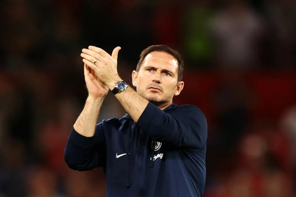Lampard had a win percentage of just nine in his interim spell at Chelsea