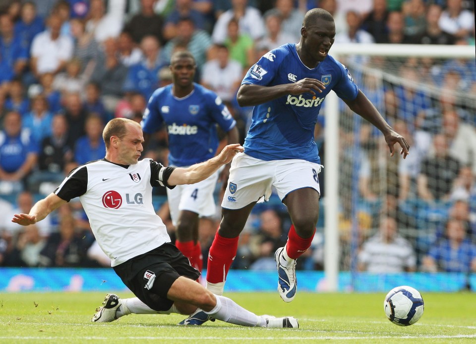 The former midfielder made 129 appearances in the Premier League