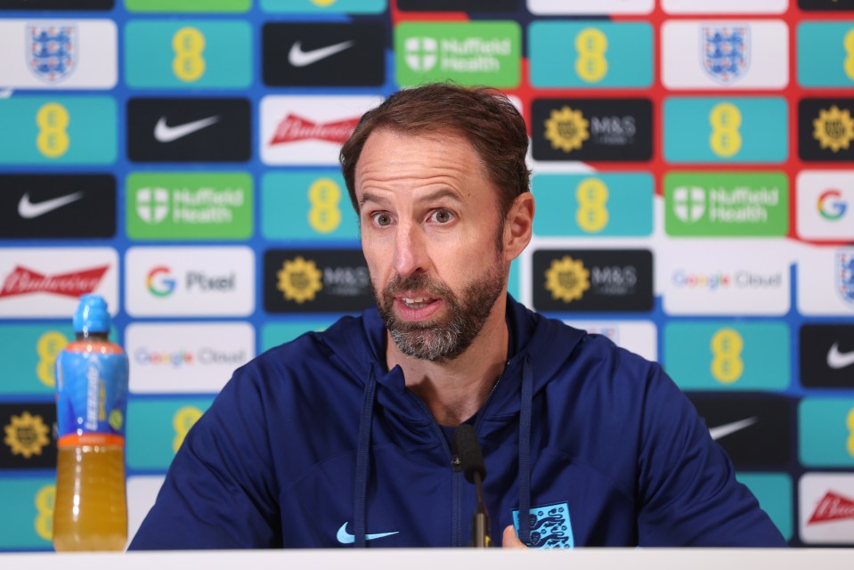 Southgate has named an almost identical squad