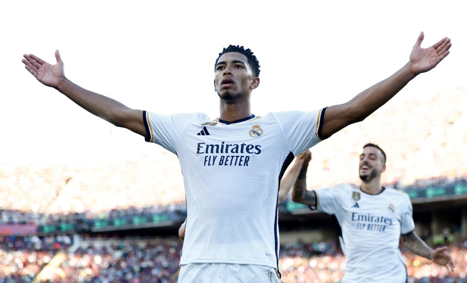 Bellingham has enjoyed a stunning start to life at Real Madrid