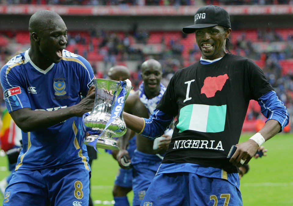 Diop was also a key part of Portsmouth's 2009 FA Cup winning squad