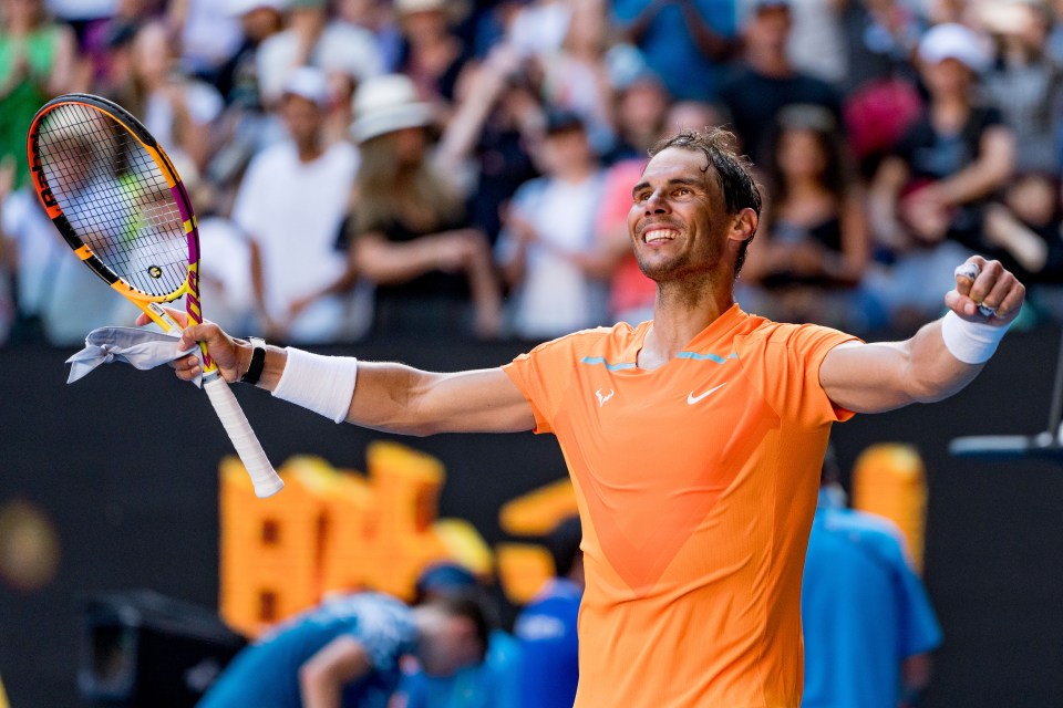 Nadal has missed out on a return to tennis at the Australian Open
