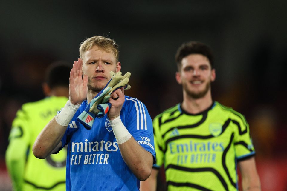 Ramsdale is attracting interest from Chelsea after falling down the pecking order at Arsenal