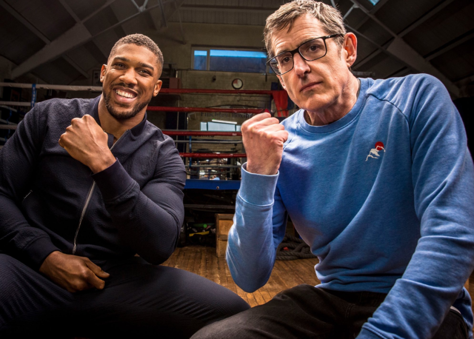 Theroux and Joshua discussed a number of topics including who the documentarian could beat in the ring