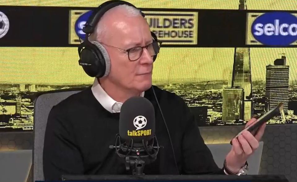 Host White decided not to show the live audience watching on YouTube the graphic images
